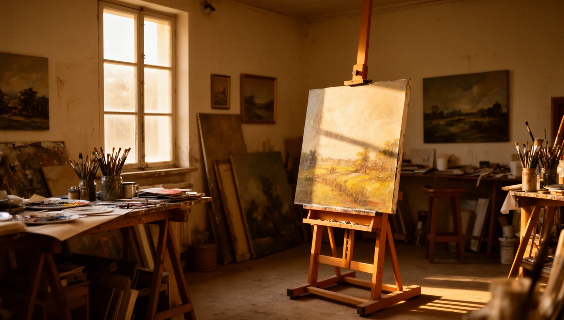 Atelier di pittura artigianale